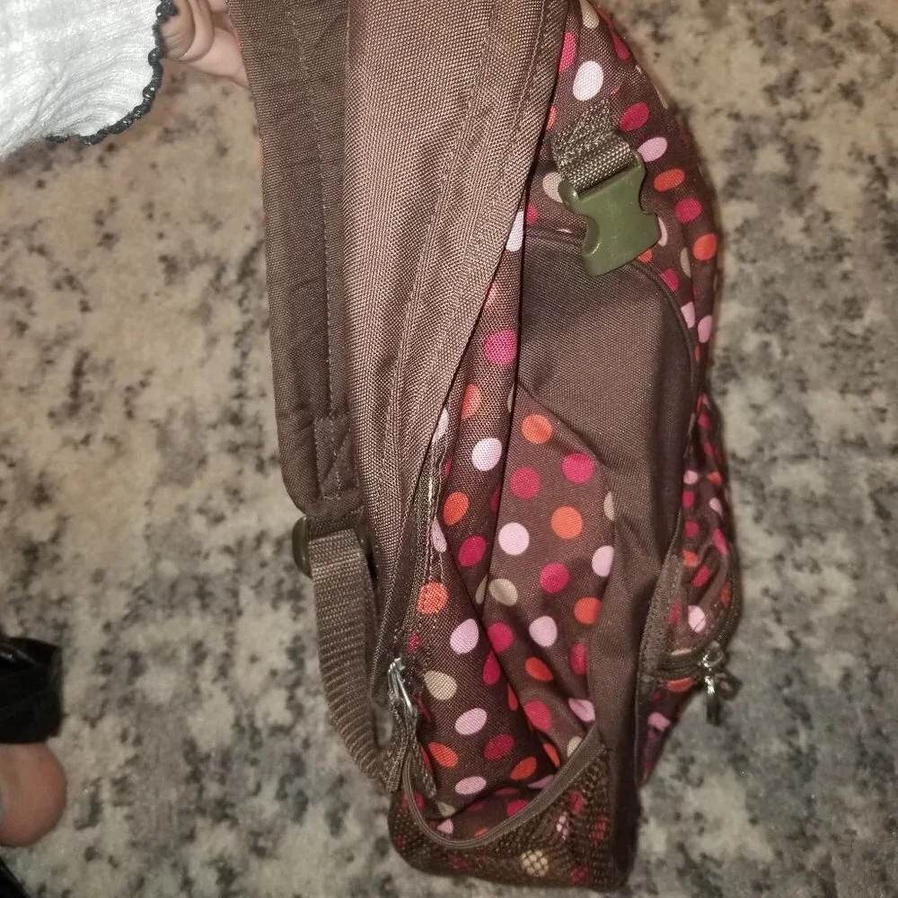 Polka dot Backpack EUC